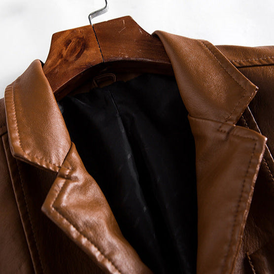 Andy | Klassische Lederjacke