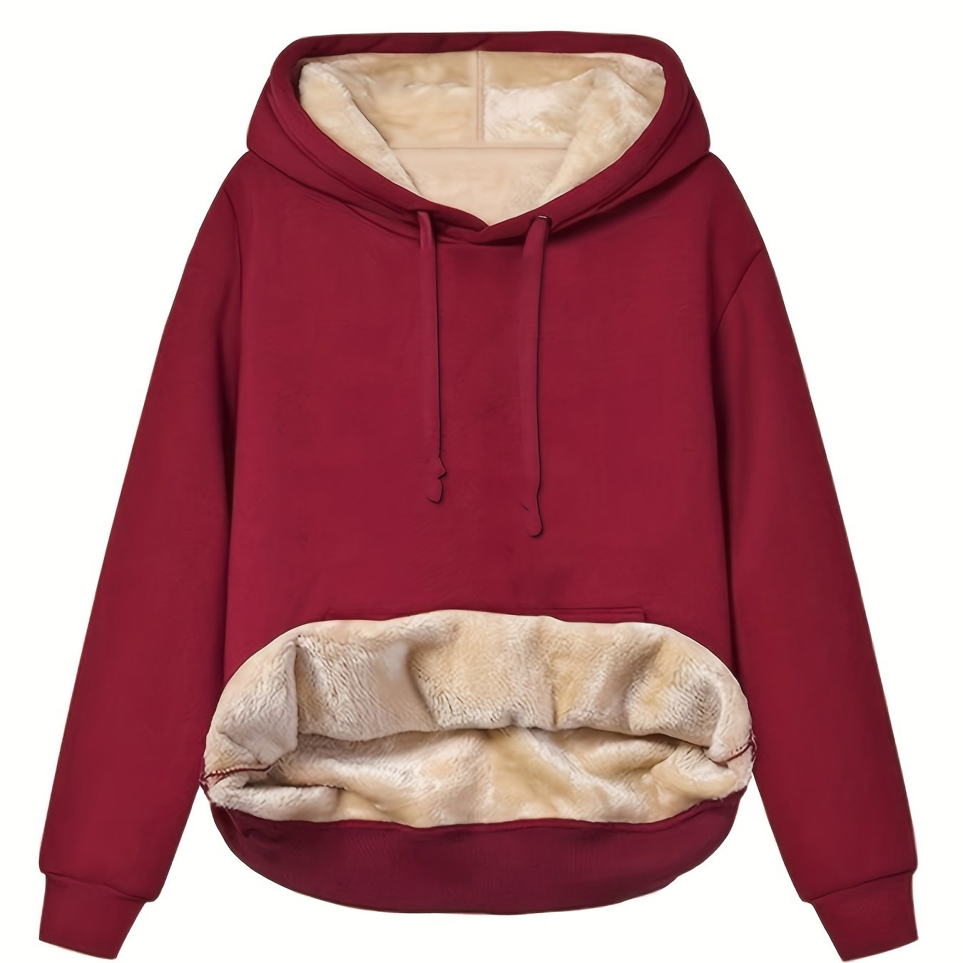 Fleecegefütterter Hoodie