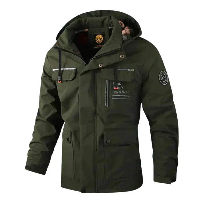 Blitzschlag | BEQUEMI WIND- UND WASSERDICHTI OUTDOORJACKE