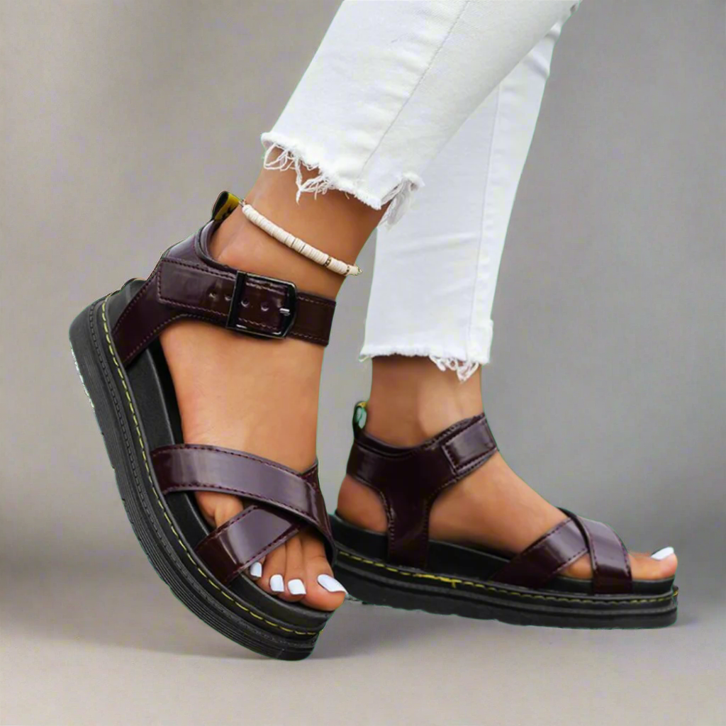 Vera | Orthopädische Sandalen aus weichem Premium-Material für schmerzfreie Schritte