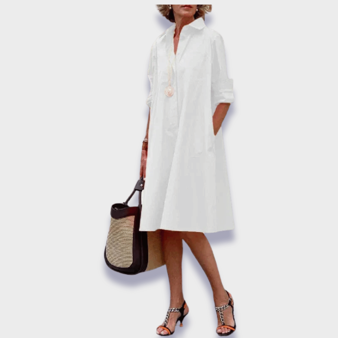 Bethanie | Stylisches Polo-Kleid aus Premiumstoff