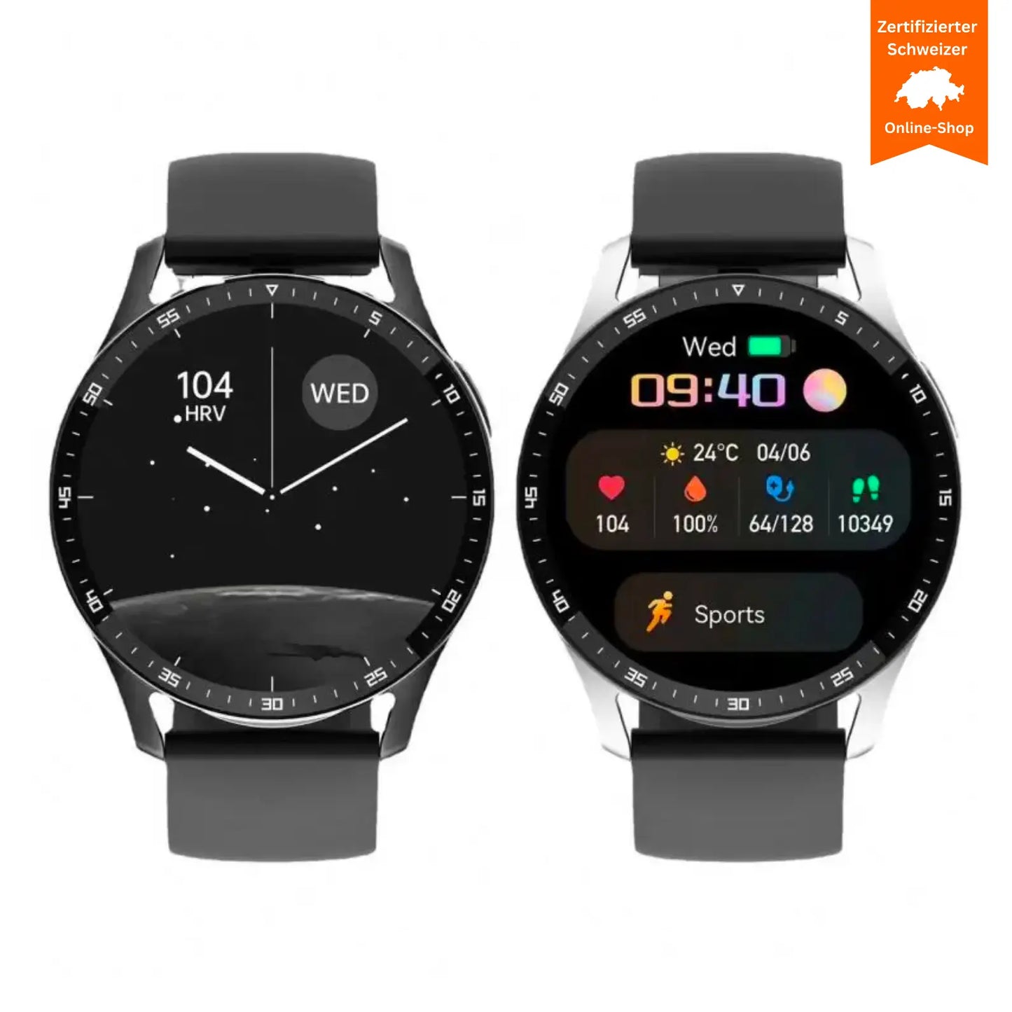 2 in 1 Max Herren Smartwatch