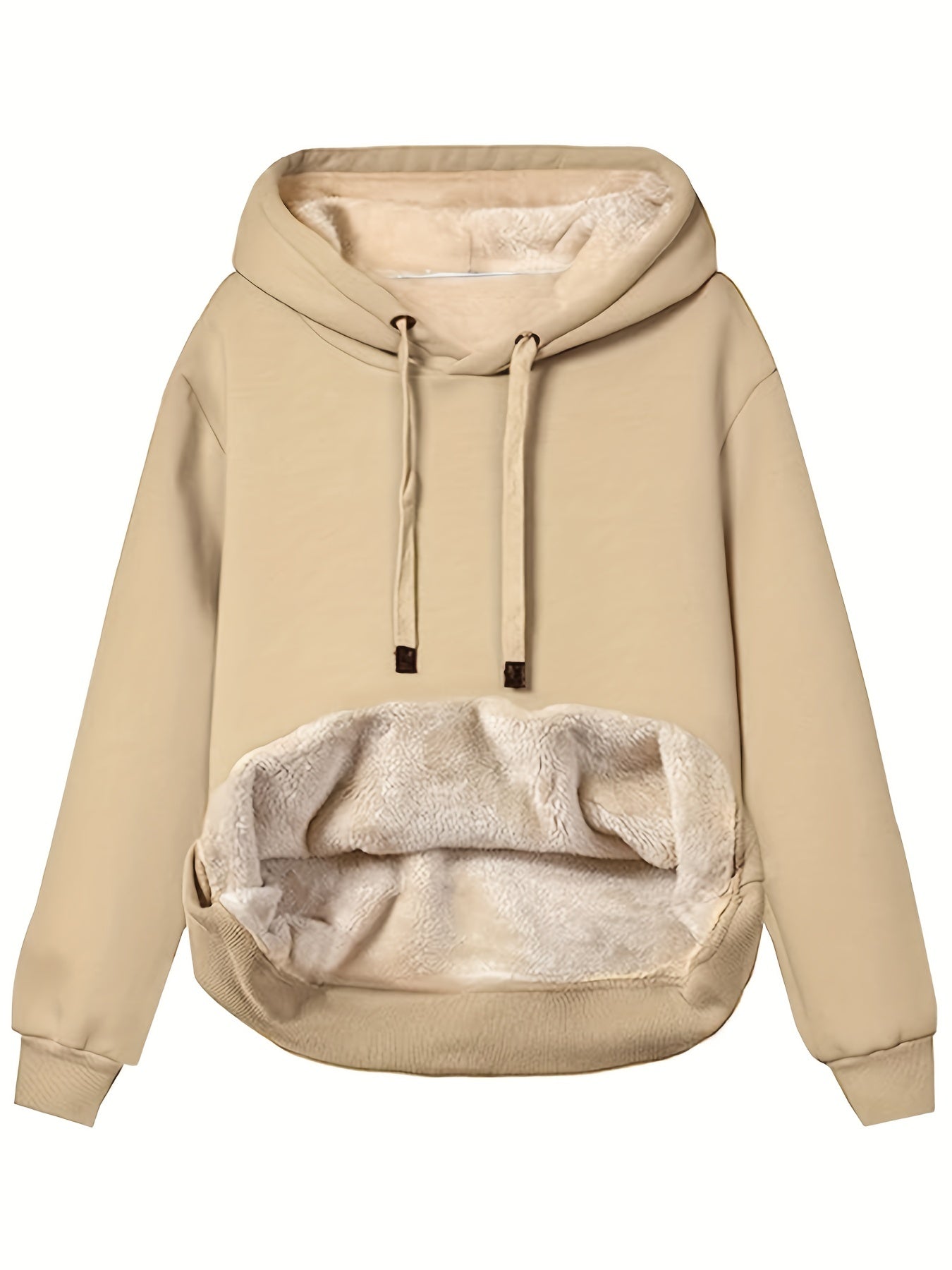 Fleecegefütterter Hoodie