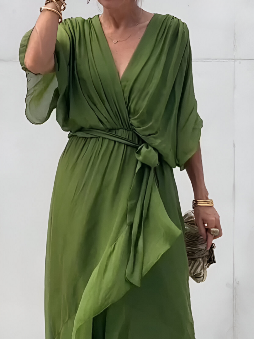 Zarin - Langes elegantes Sommerkleid