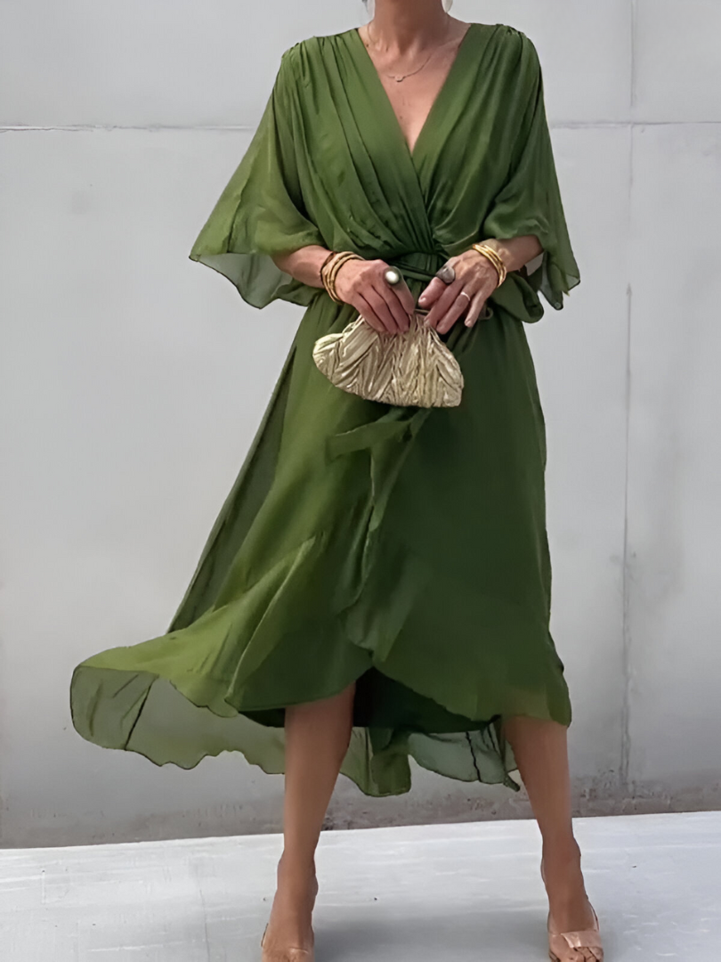 Zarin - Langes elegantes Sommerkleid