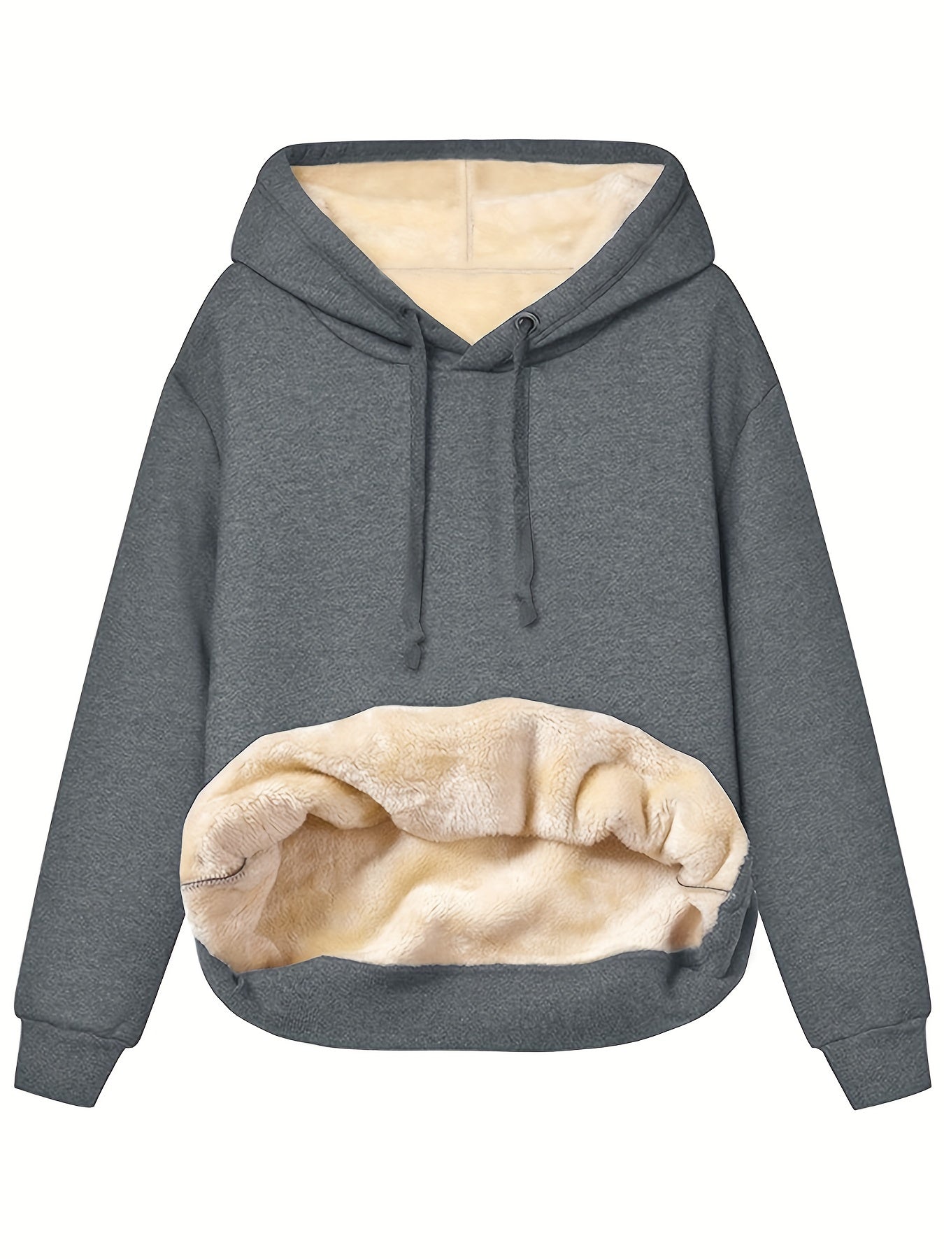 Fleecegefütterter Hoodie