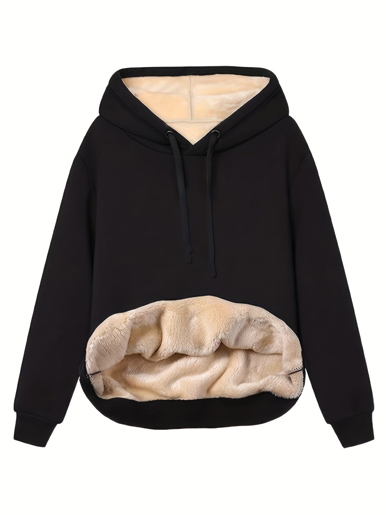 Fleecegefütterter Hoodie