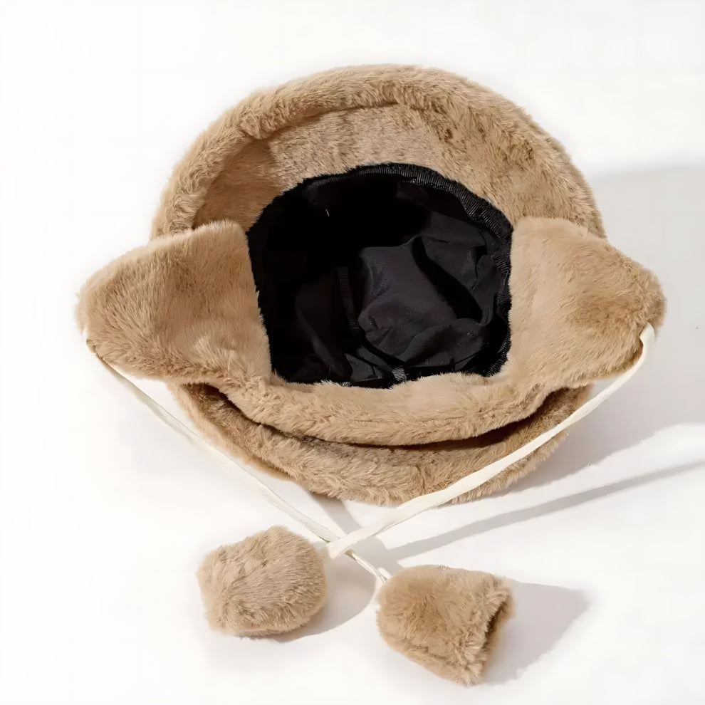 Evelina Fur Bucket Hut