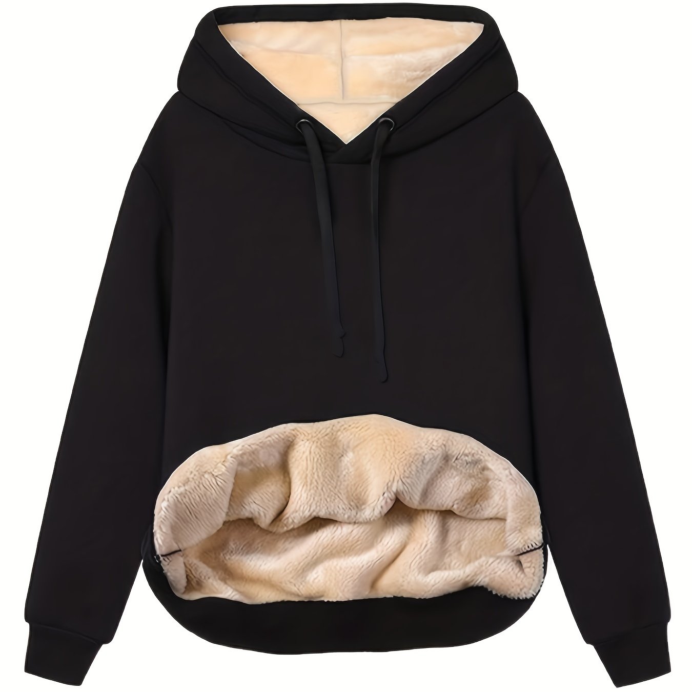 Fleecegefütterter Hoodie