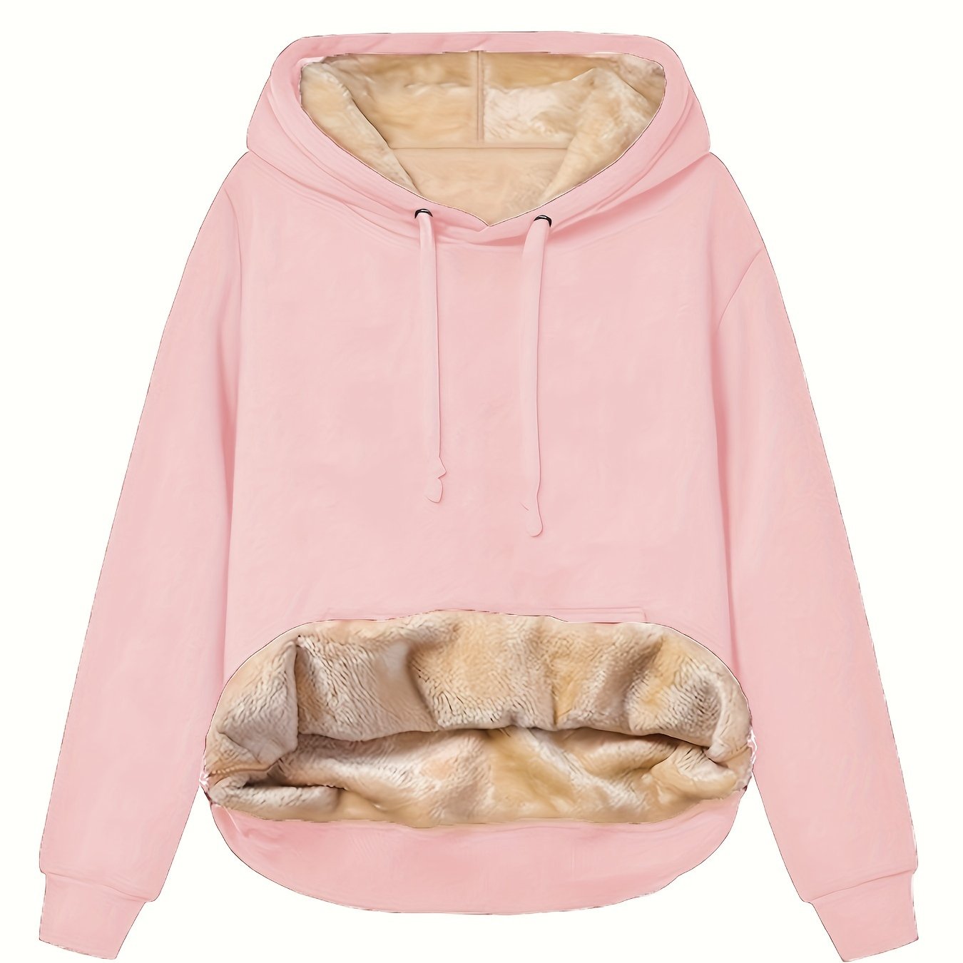 Fleecegefütterter Hoodie