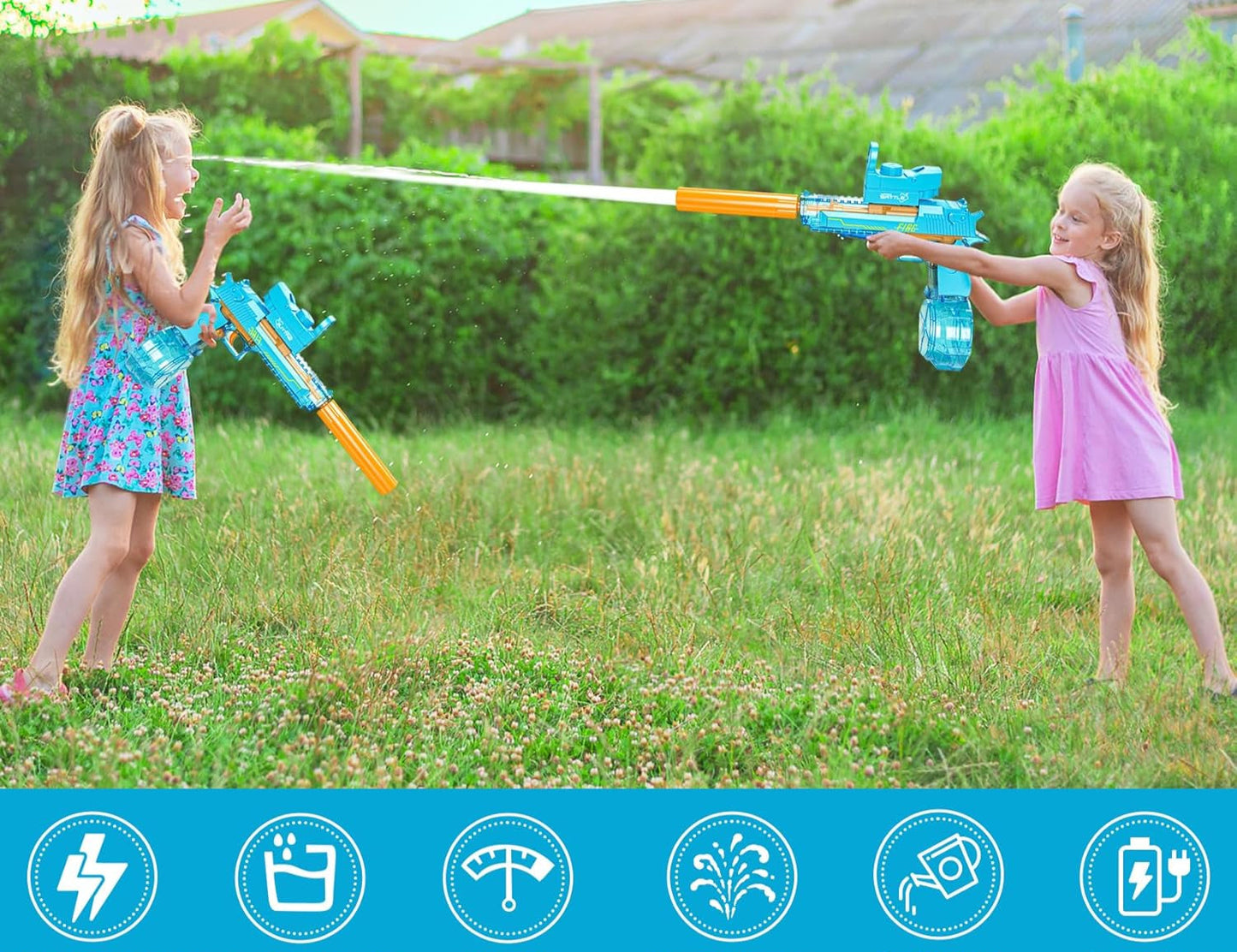 AquaStrike™ – Elektrische Wasserpistole für Kinder