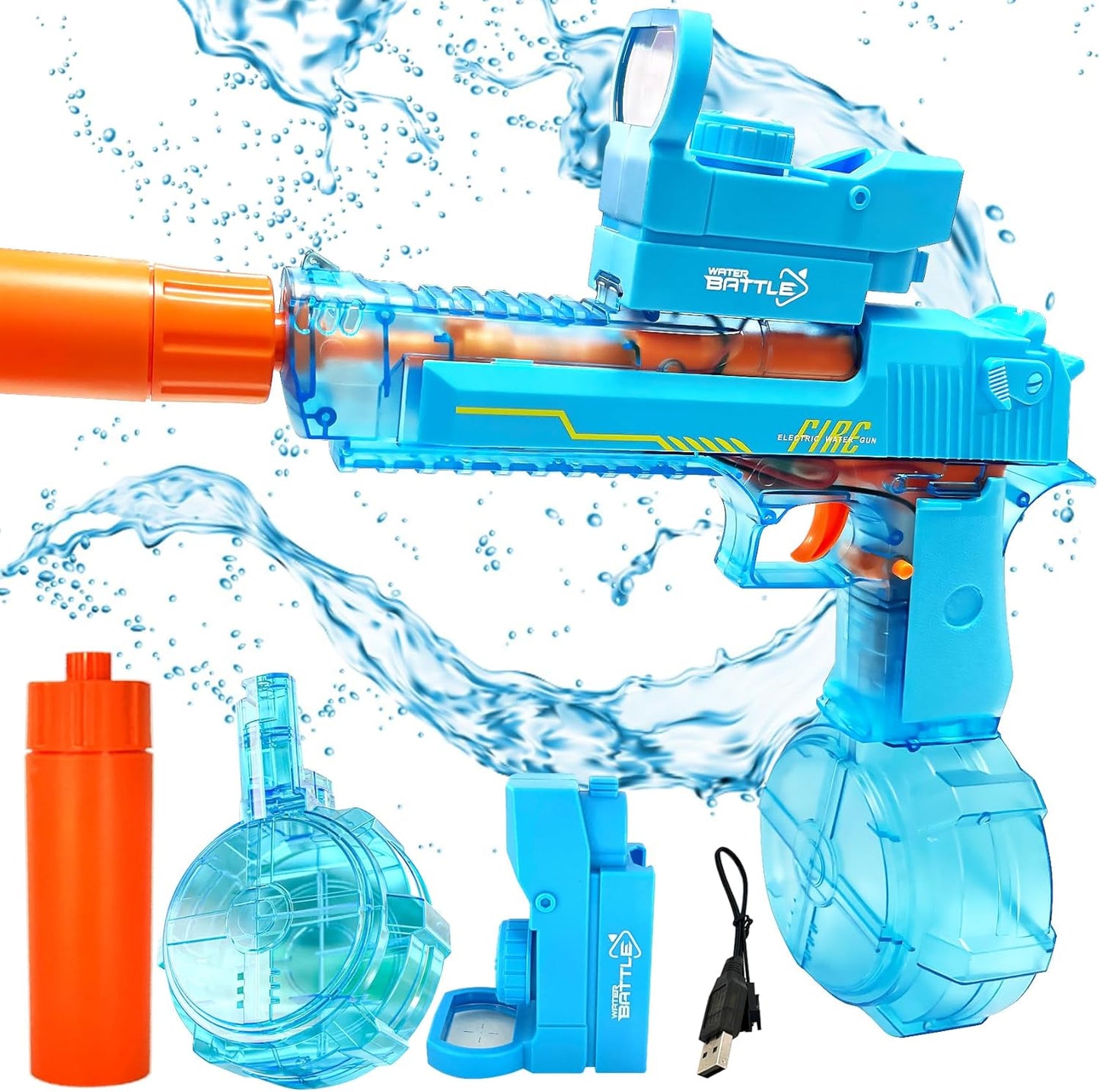 AquaStrike™ – Elektrische Wasserpistole für Kinder