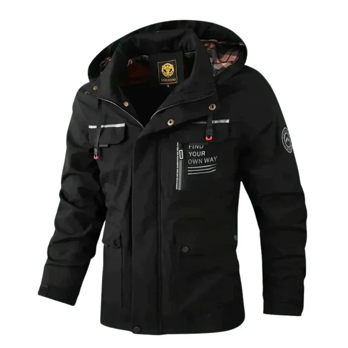 Blitzschlag | BEQUEMI WIND- UND WASSERDICHTI OUTDOORJACKE