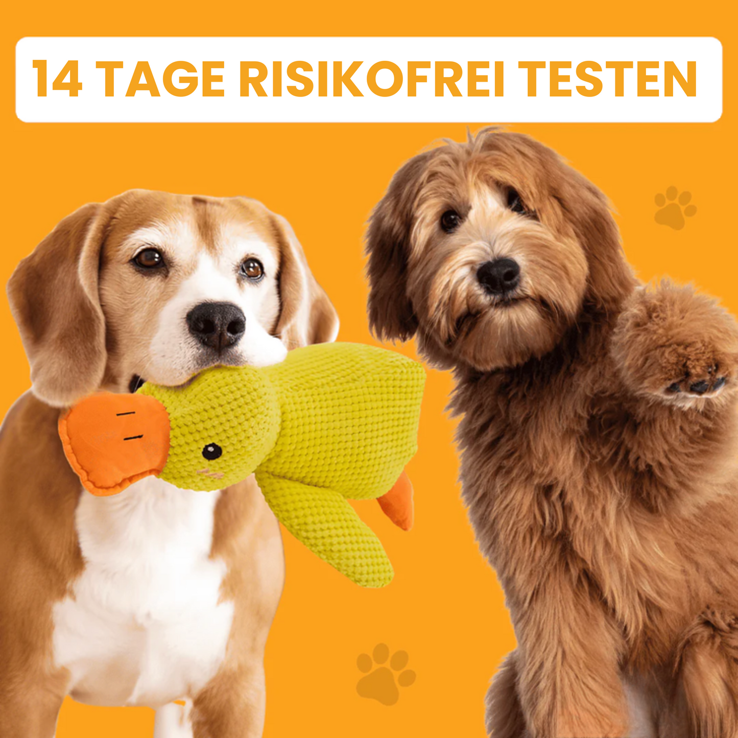 Anti-Stress Ente für Hunde