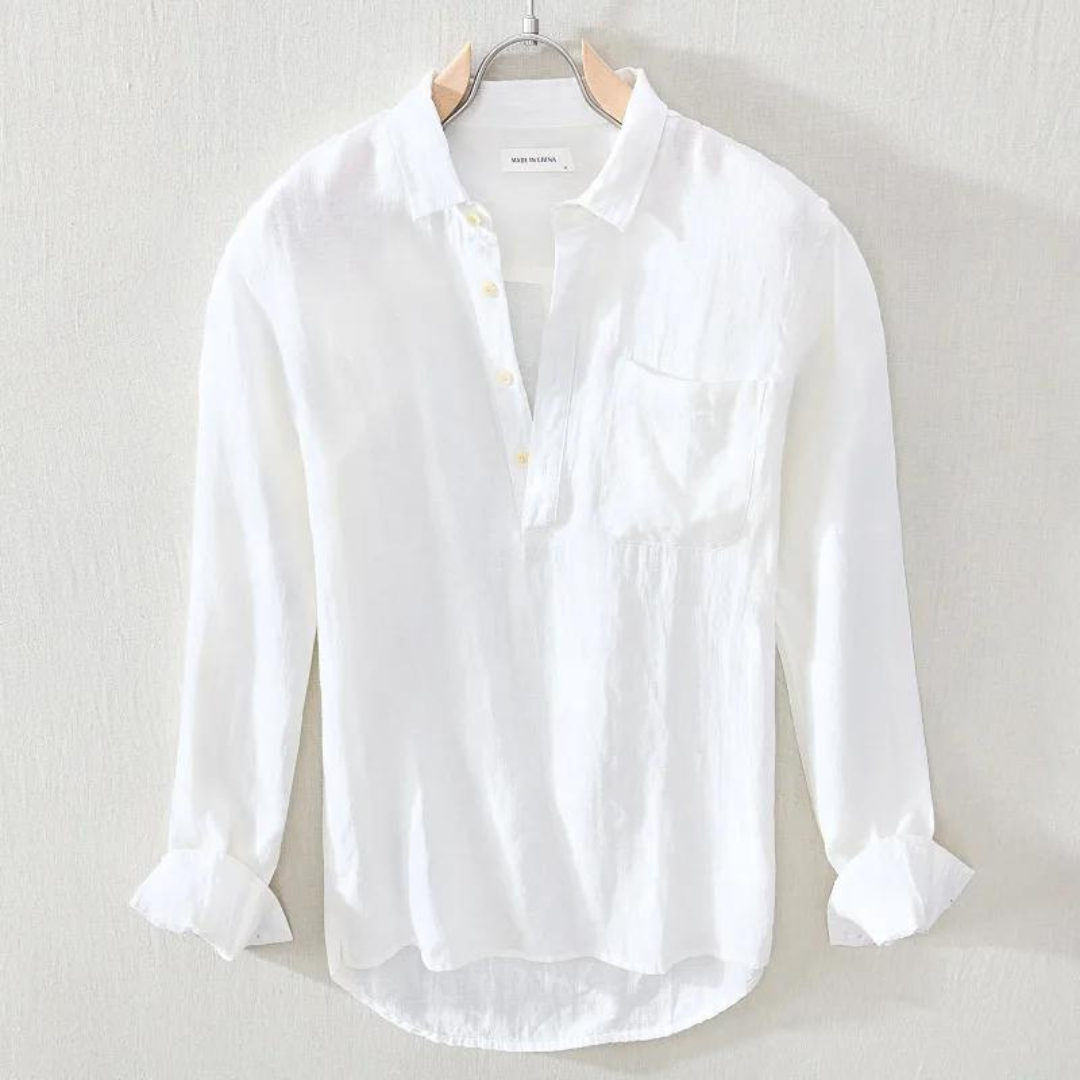 Amalfi | Leinen Popover Hemd