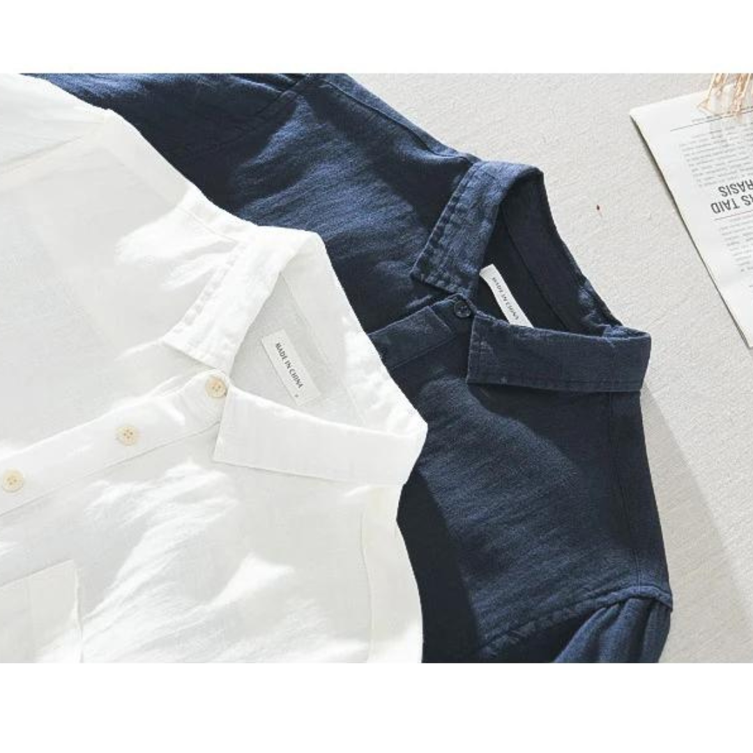 Amalfi | Leinen Popover Hemd