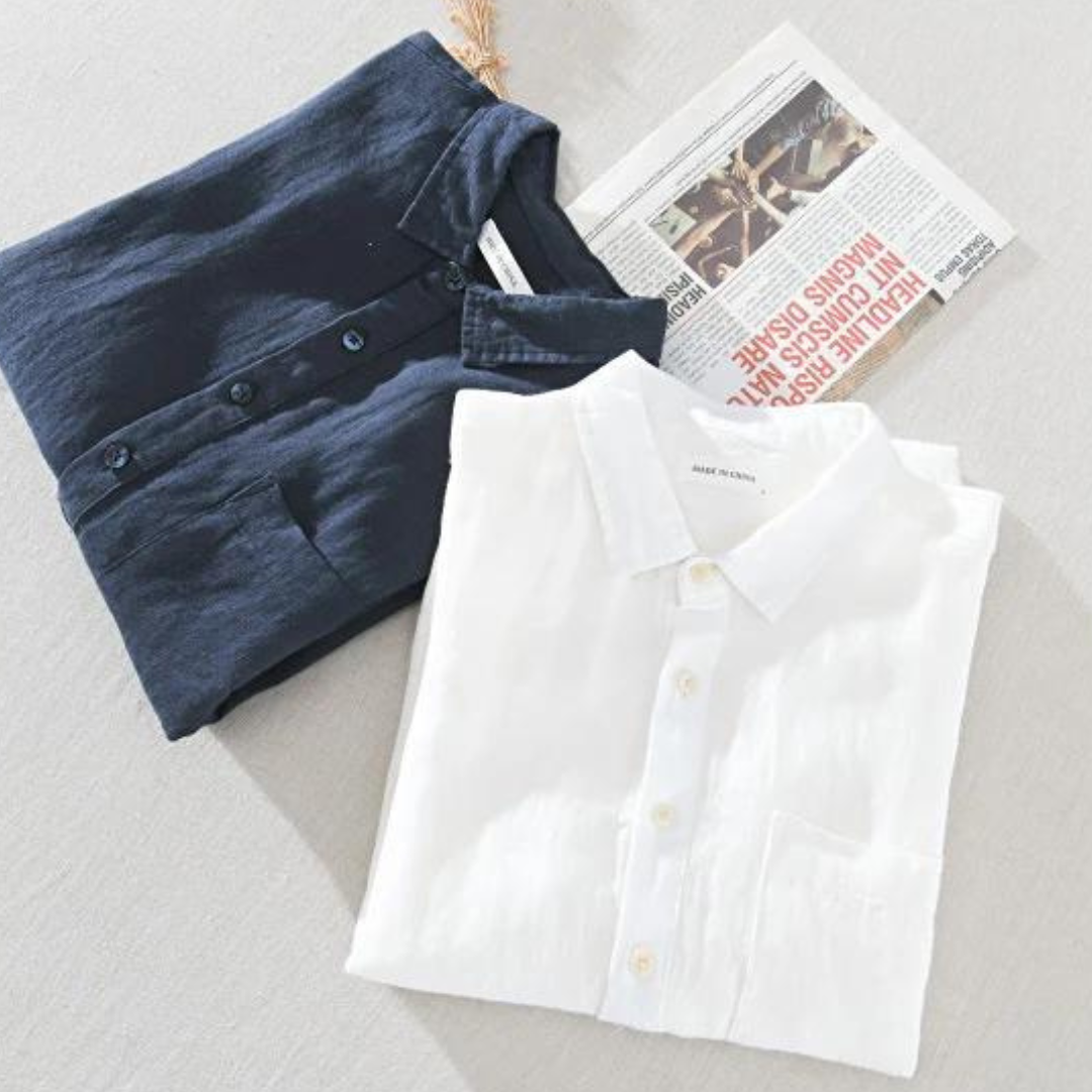 Amalfi | Leinen Popover Hemd