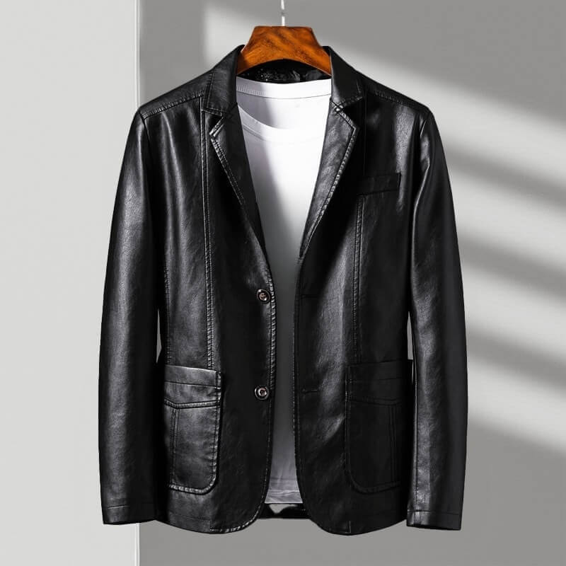 Andy | Klassische Lederjacke