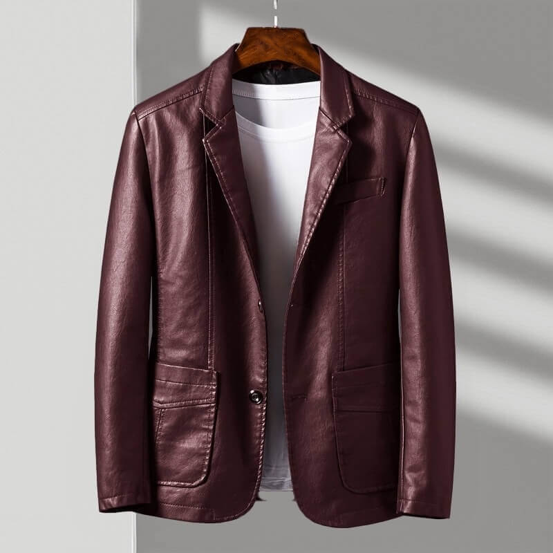 Andy | Klassische Lederjacke