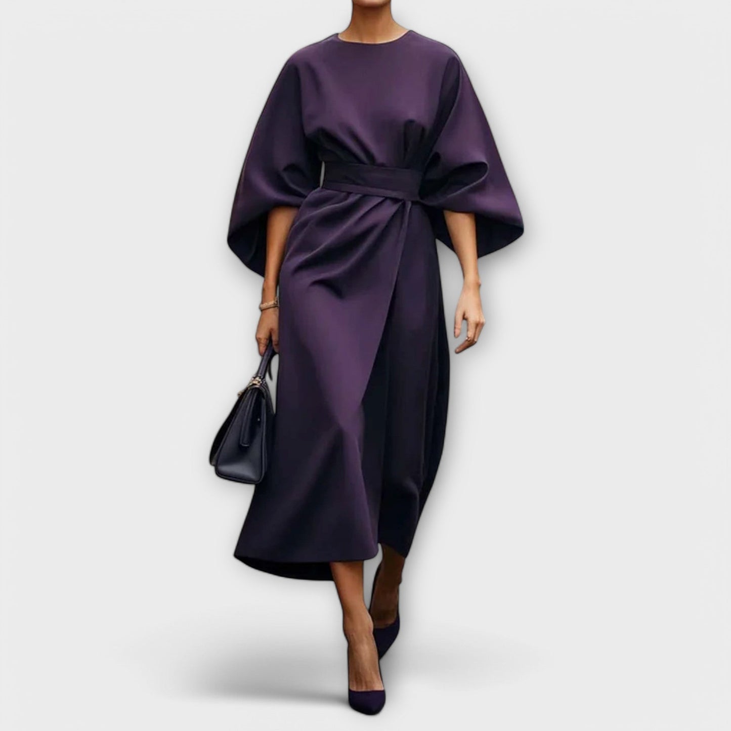 Zonia - Elegantes Kleid mit Ärmeln