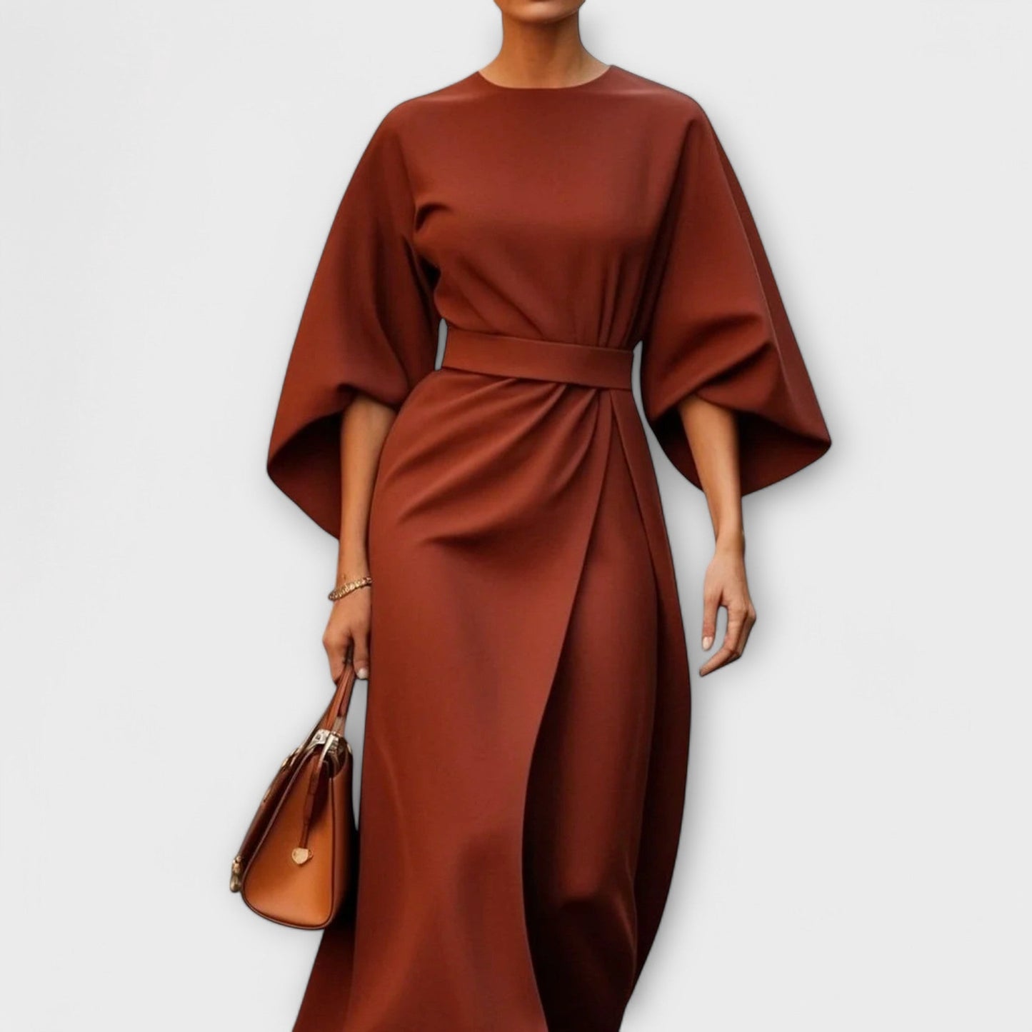 Zonia - Elegantes Kleid mit Ärmeln