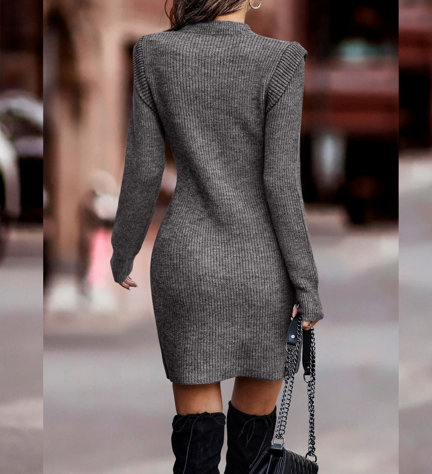 Madis - Stilvolles Strickkleid