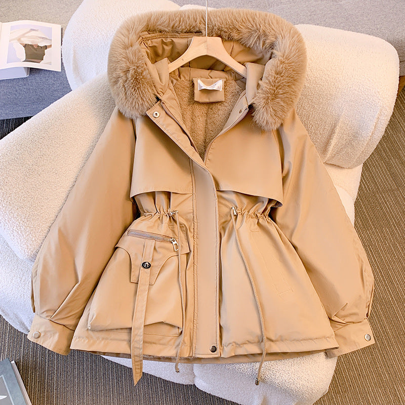 Eleganter Wintermantel mit Fell