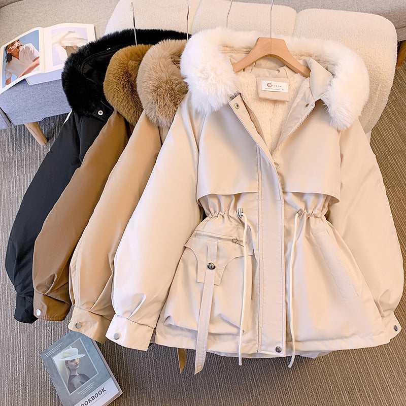 Eleganter Wintermantel mit Fell