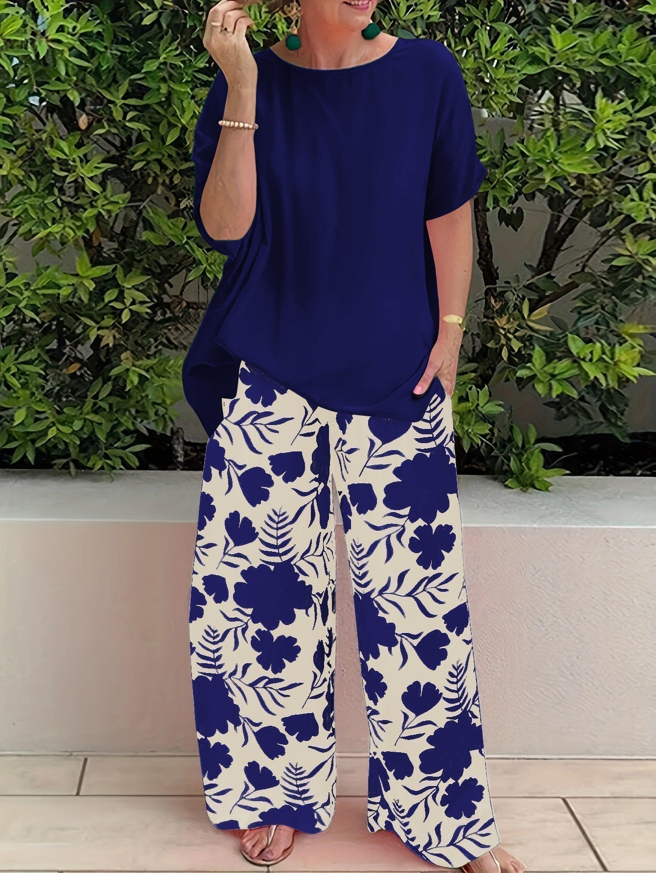 Bonnie™ Blumen Hose + GRATIS T- Shirt