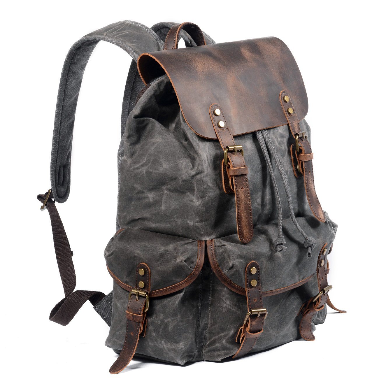 Leinenleder-Rucksack | SALZBURG