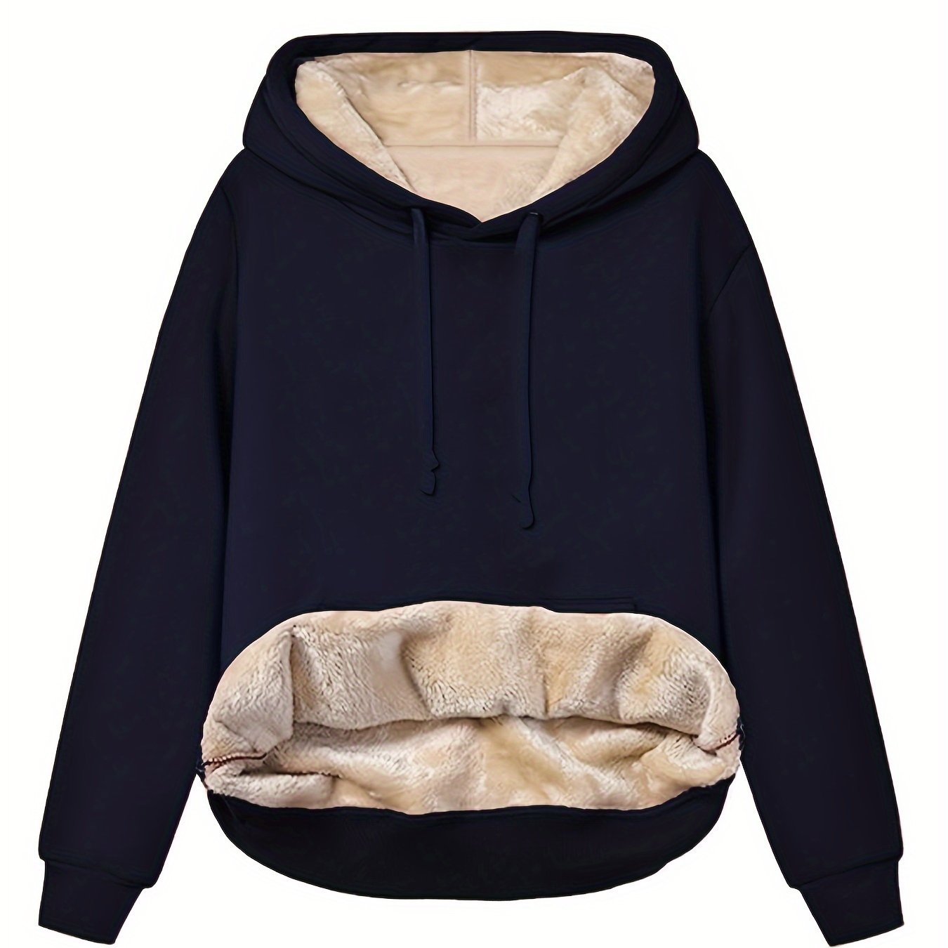 Fleecegefütterter Hoodie