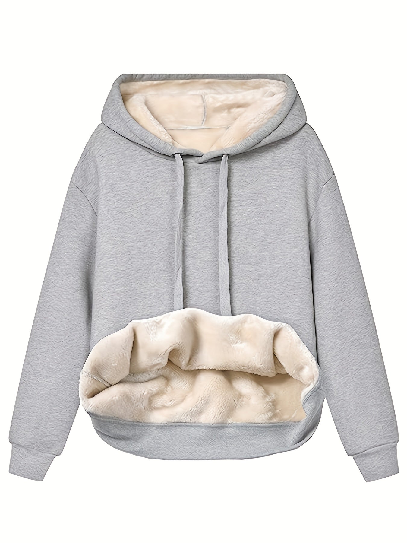 Fleecegefütterter Hoodie