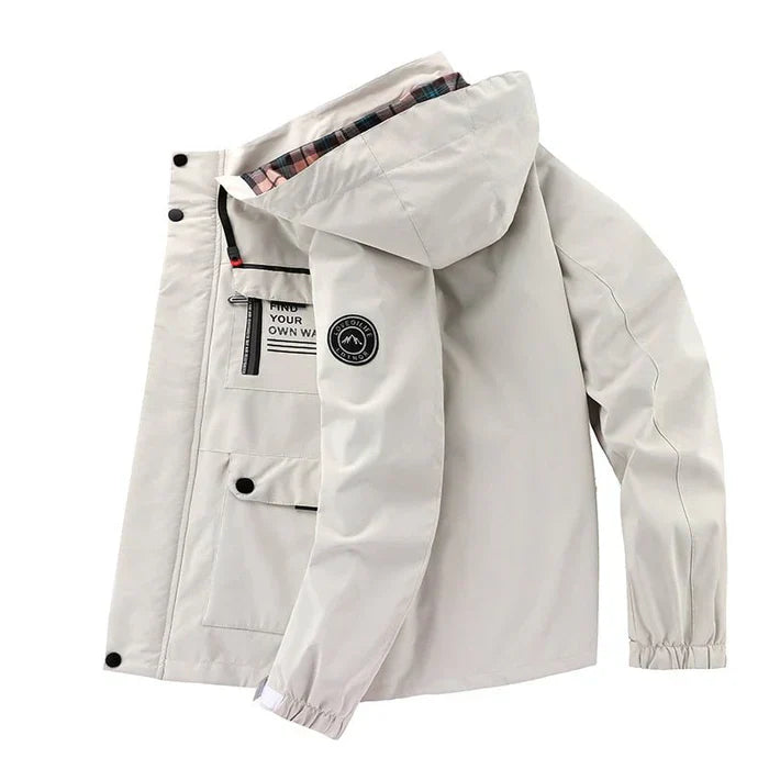 Blitzschlag | BEQUEMI WIND- UND WASSERDICHTI OUTDOORJACKE