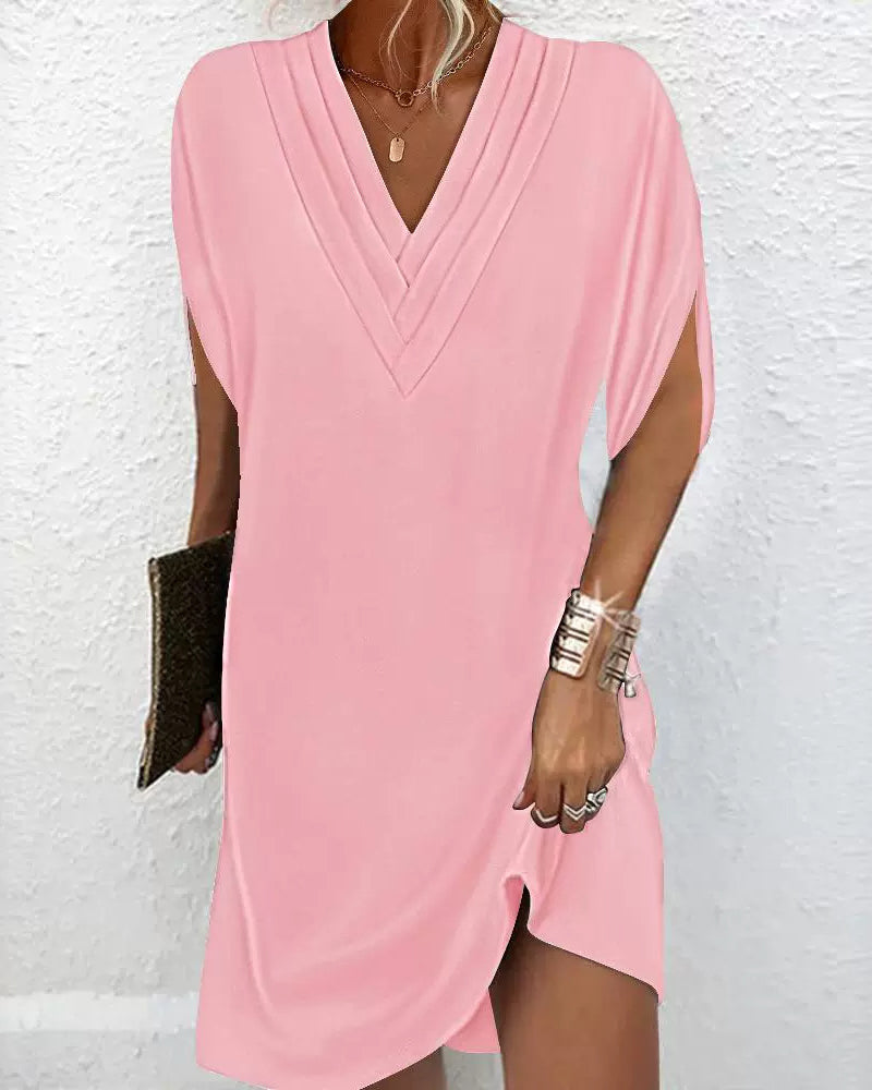 Amelia | Elegantes Kleid mit V-Ausschnitt