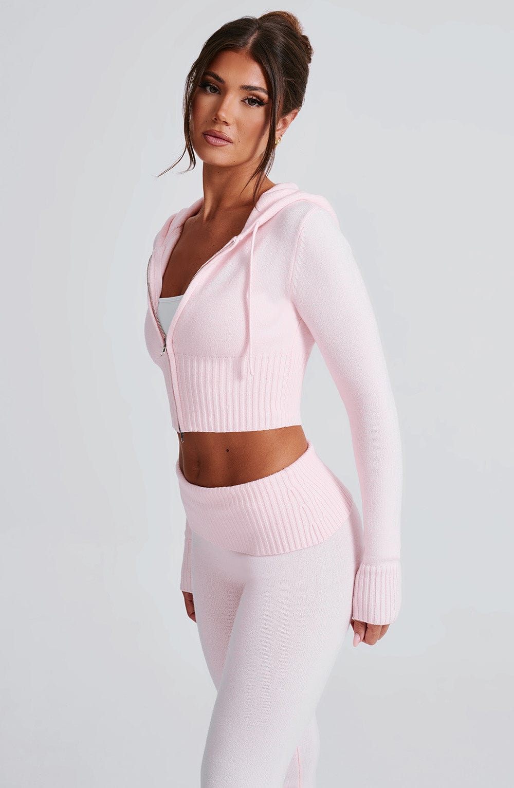 Portia Strick-Kapuzensweater & Hose