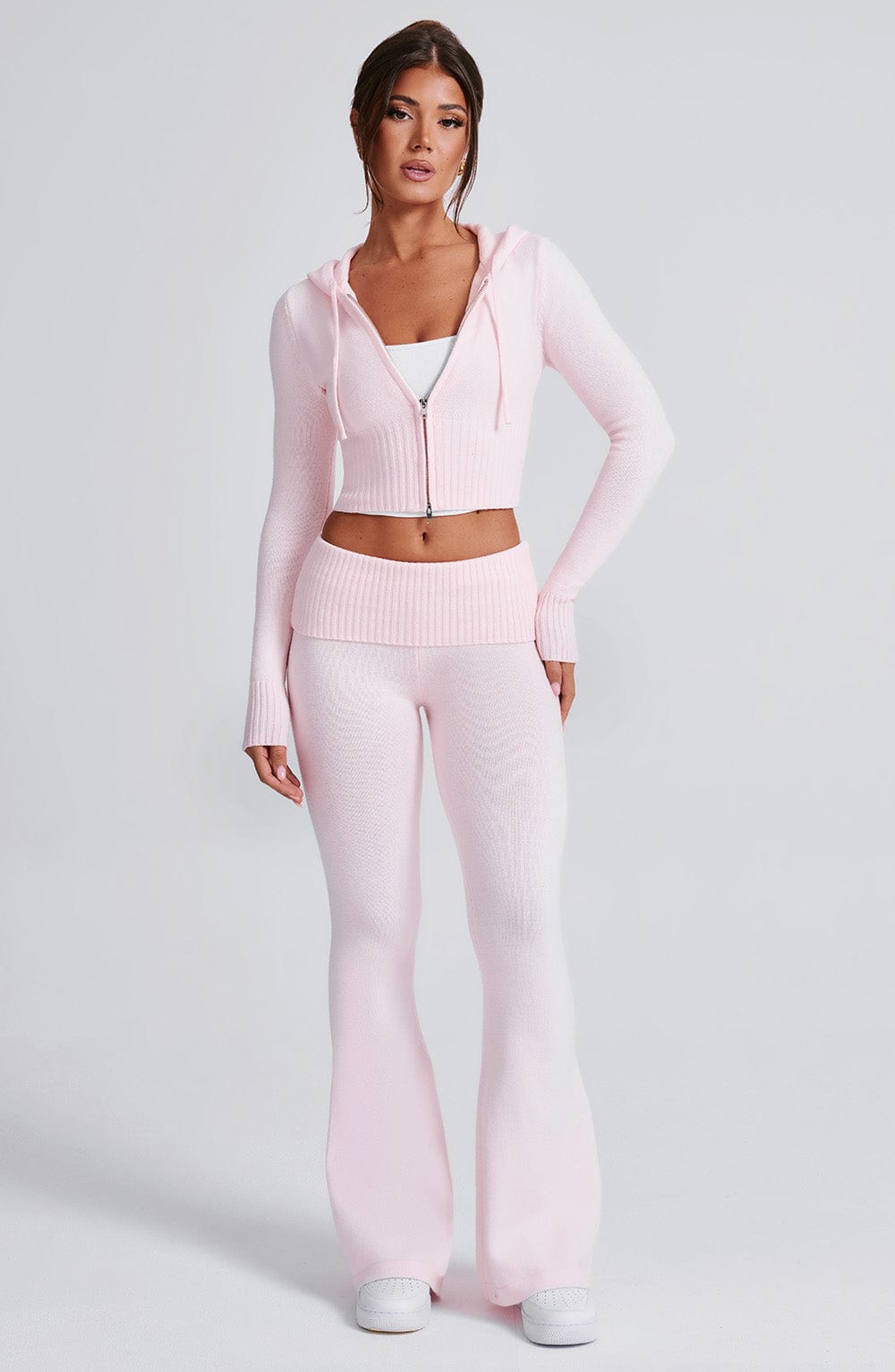 Portia Strick-Kapuzensweater & Hose