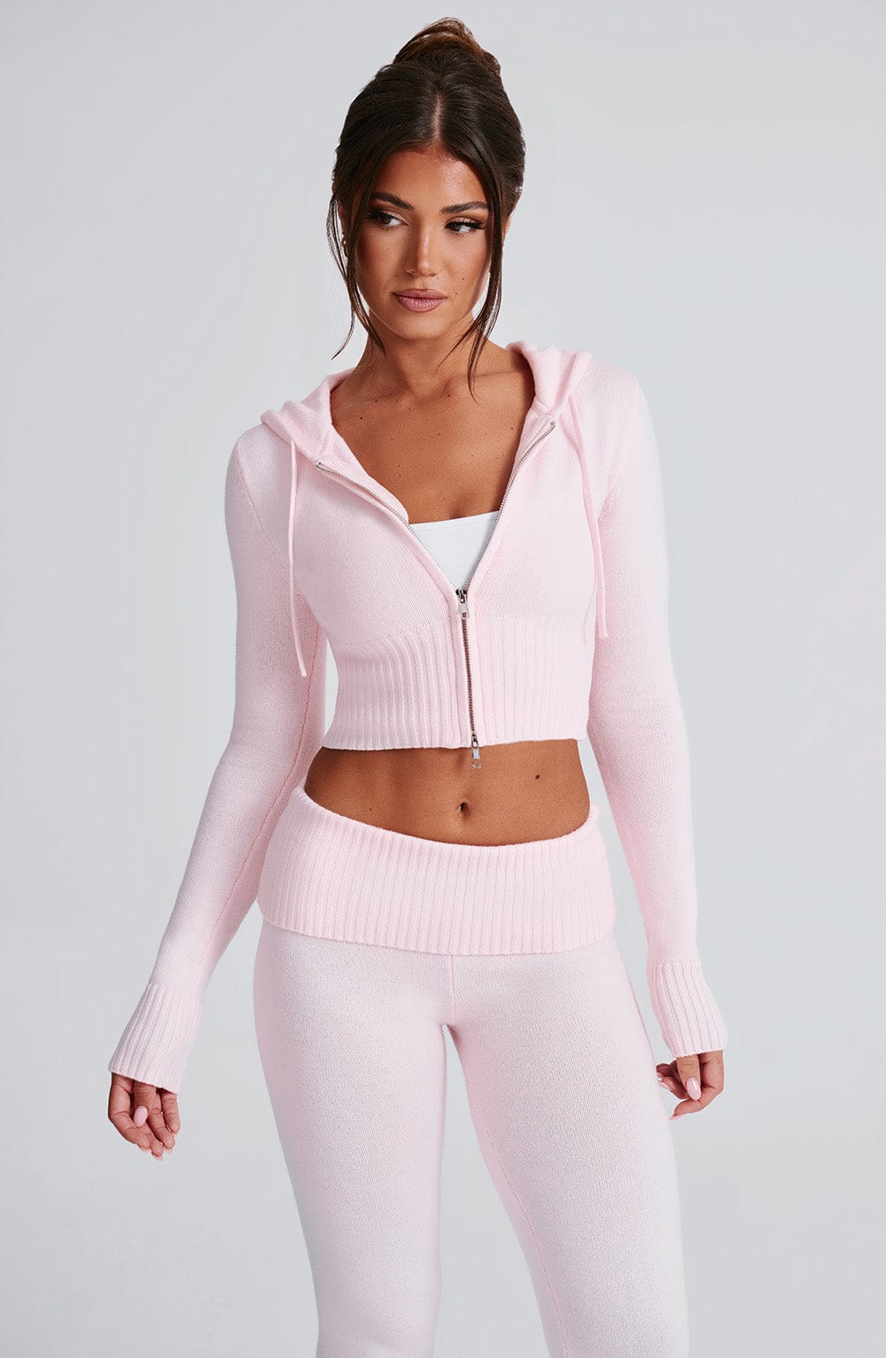Portia Strick-Kapuzensweater & Hose