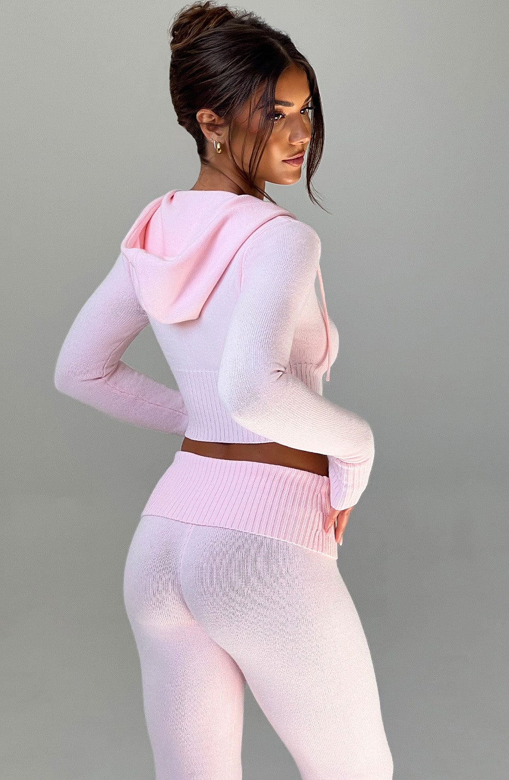Portia Strick-Kapuzensweater & Hose