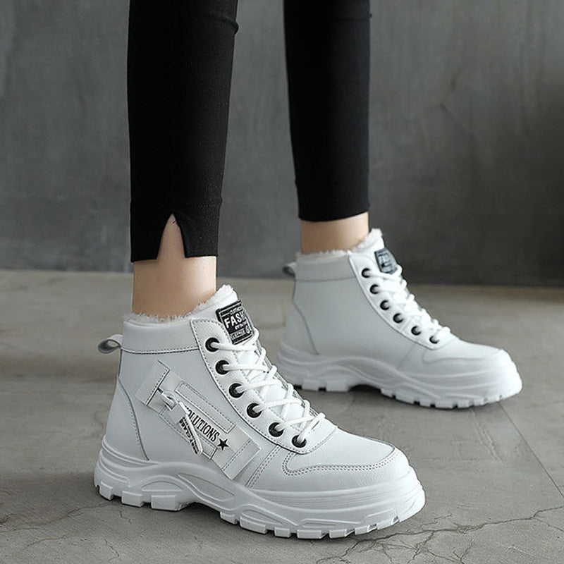 Wasserdichte Schnürstiefeletten
