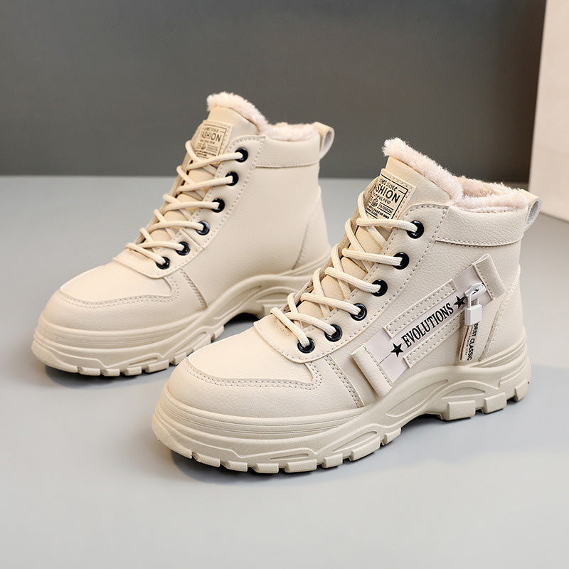 Wasserdichte Schnürstiefeletten