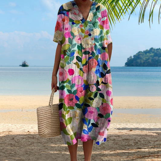 Berna | Buntes Blumenkleid