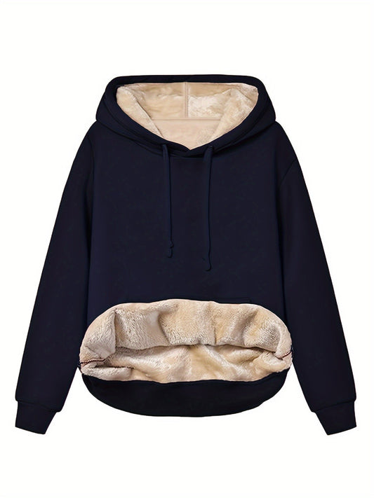 Fleecegefütterter Hoodie