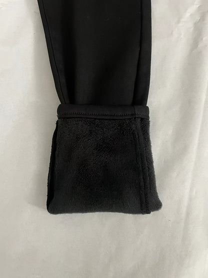 Fleece-gefütterte Skinny Jeans mit Hohem Bund