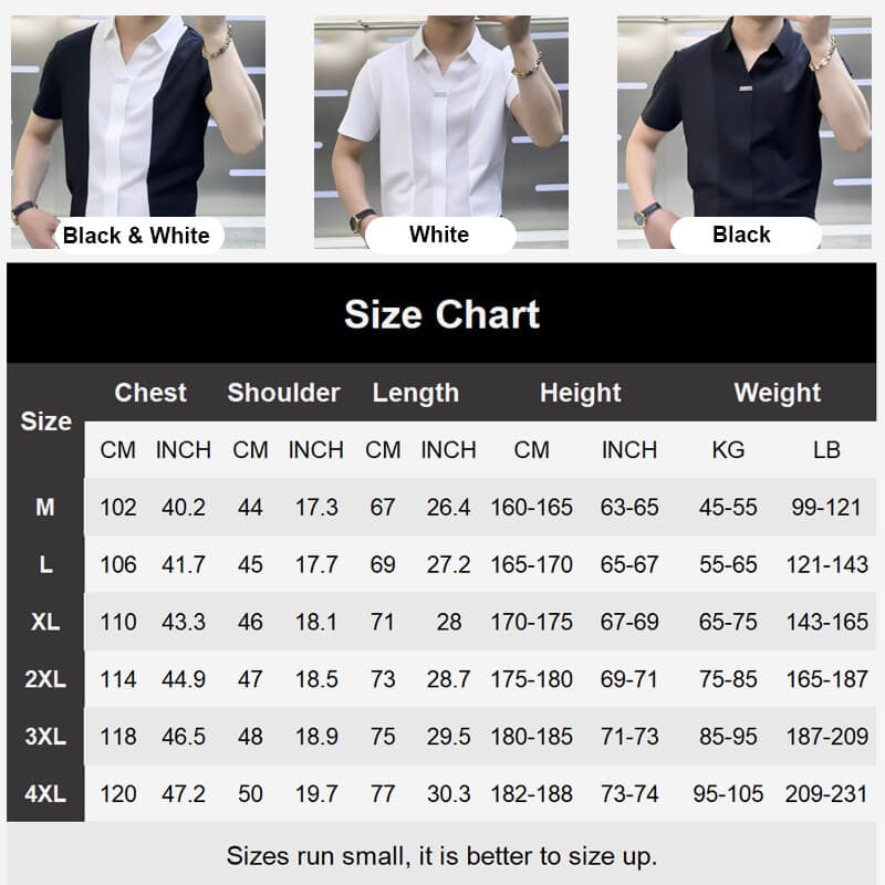 Business-Casual Patchwork-Hemd