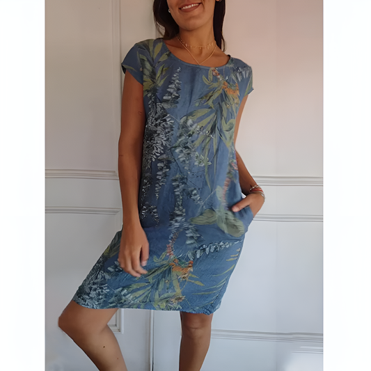 Felas I Lässige Bedruckte Kleid