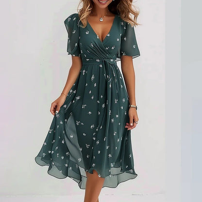 Arli – Mühelos Elegantes Chiffon-Kleid
