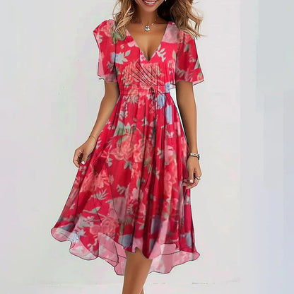 Arli – Mühelos Elegantes Chiffon-Kleid