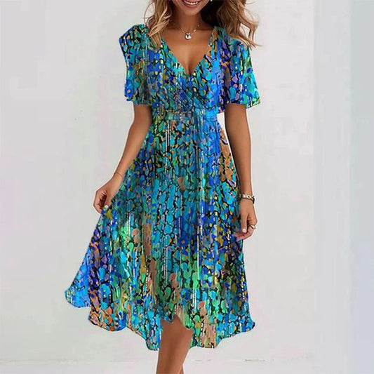 Arli – Mühelos Elegantes Chiffon-Kleid