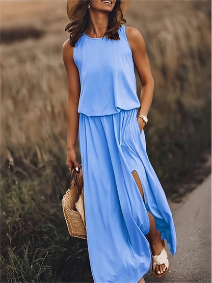 Zaynia - Maxi Kleid - Einfaches Modal Boho Kleid in verschiedenen Farben