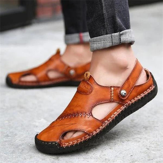 Chris | Orthopädische Leder Sandalen